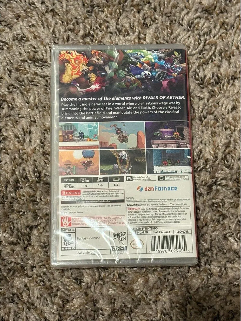 Rivals Of Aether for Nintendo Switch (NEW)